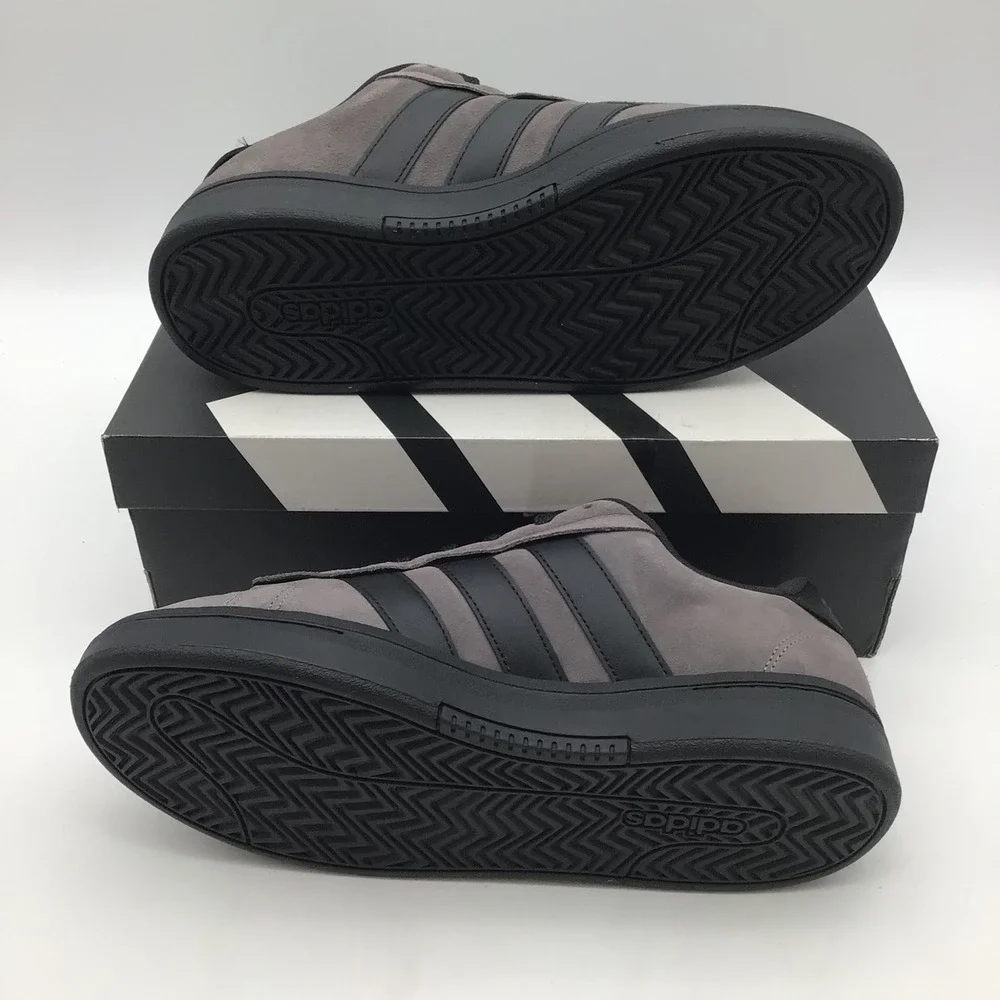 Adidas Grand Court Alpha 00s Grey Black Suede Sneakers JP7632 Mens Size 10 NEW